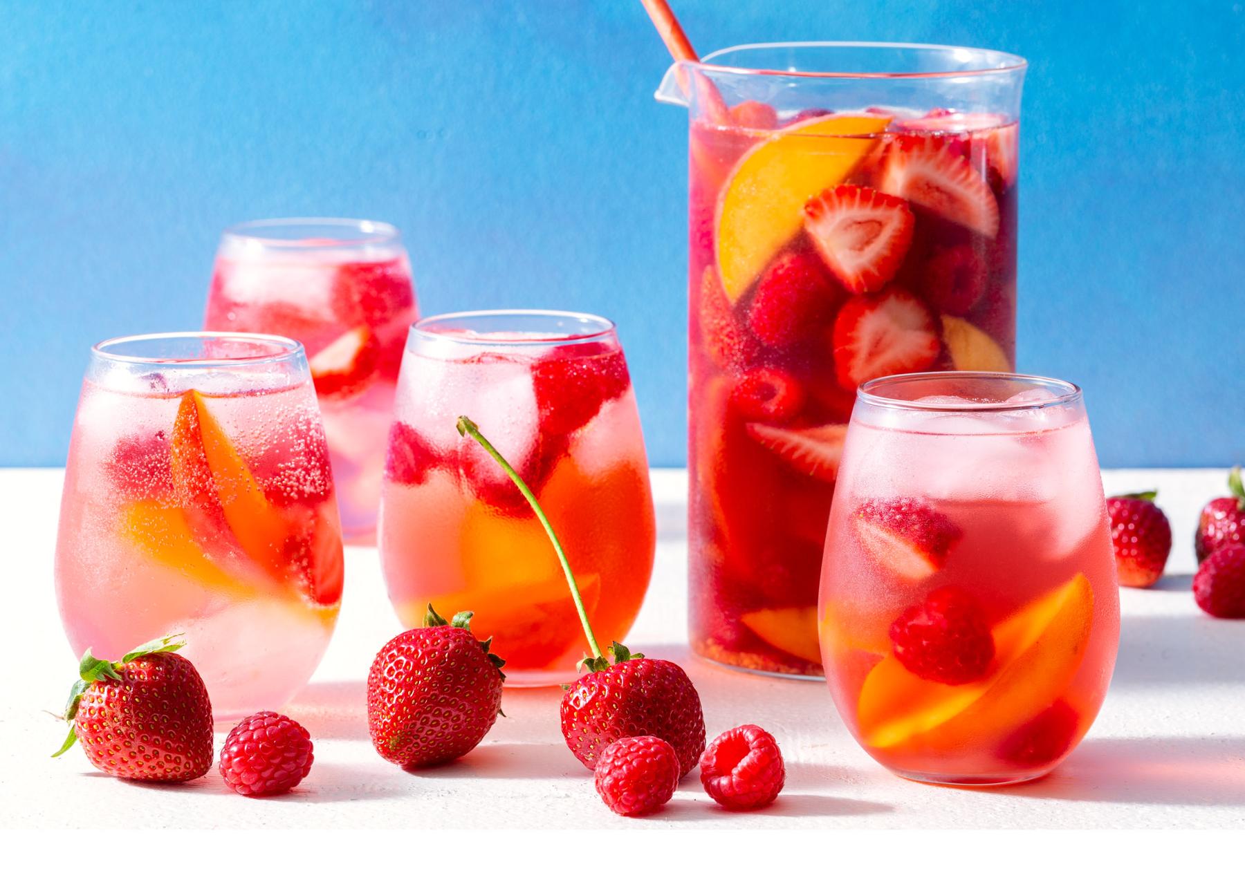 Strawberry Rosé Sangria