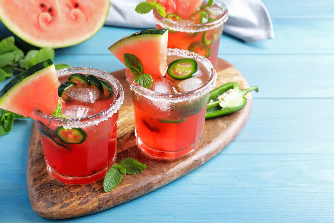 Spicy Watermelon Margarita